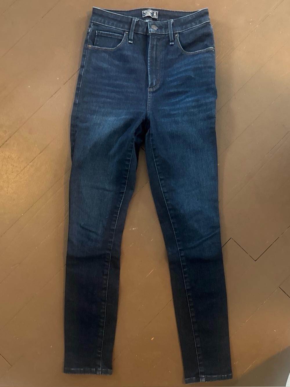 Abercrombie High Rise Super Skinny Curve Love Jeans